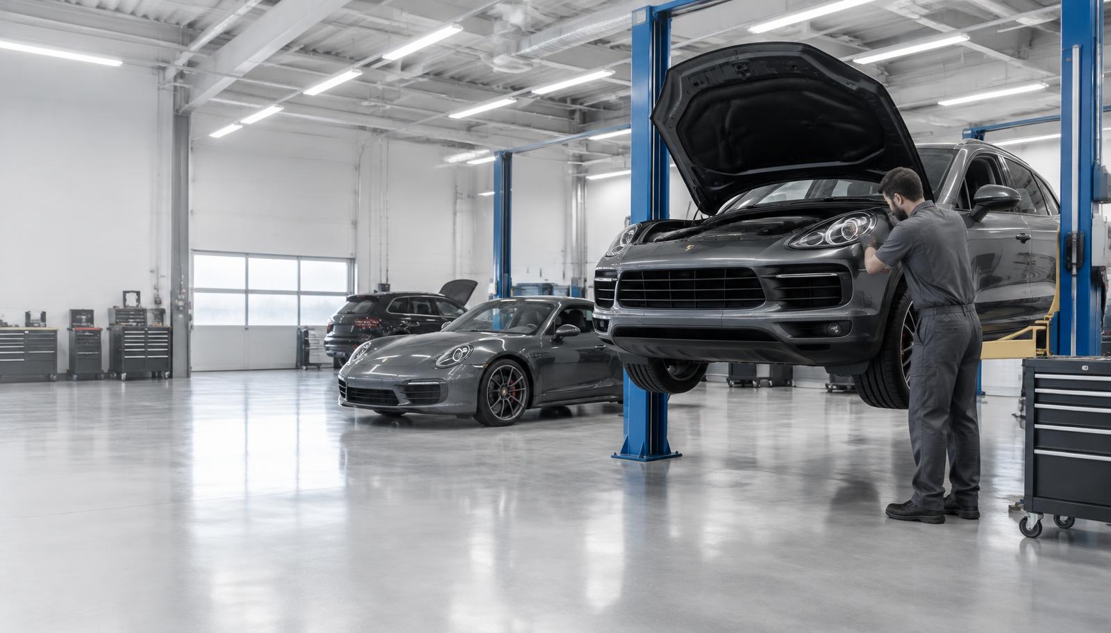 صيانة سيارات Porsche
